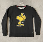 Peanuts Vans Woodstock Bird Sweatshirt Crewneck Size Small Black Women’s