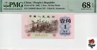 New ListingChina Banknote 1962 1 Jiao, PMG 68E, Pick#877h, SN:1026645 红三平!