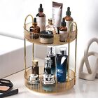 Rotating Makeup Organizer Lazy Susan Trays Skincare Perfume bathroom kitchen box