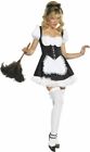 Sexy French Housekeeper Maid Servant DELUXE ADULT CHAMBERMAID COSTUME