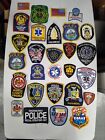 BIG LOT OF (FIRST RESPONDERS PATCHES) FROM 9/11/2001 (Police,Fire,EMS,Ect.