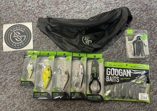 New Googan Squad Mondo Kit Bigguns XL Bass Fishing Kit Lures Crankbait