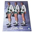 Vintage 1987 Larry Bird Converse “3 Letter Man” Poster 17x23 Boston Celtics