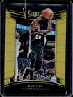2018-19 Panini Select Rudy Gay Concourse Gold Prizm #10/10 Spurs