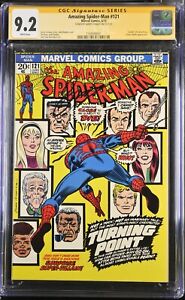 Amazing Spider-Man #121 CGC SS 9.2 SIGNED Gerry Conway Death Gwen Stacy Marvel
