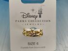 Sale! Disney Parks Swarovski Crystal Ring Mickey Icon  Princess Crown Size 6