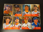 2022 Topps Chrome Platinum Anniversary Baseball - 8 Card Lot - no dups