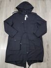 Marc by Marc Jacobs Jacket Women's Large New Black Classic Anorak New