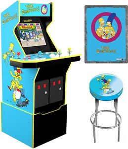 Arcade1up The Simpsons 4-Player Video Arcade game Machine home room