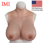 Silicone Breast Forms Boobs B-H Cup Breast plates for Crossdresser Drag Queen