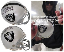 New ListingDavante Adams signed Las Vegas Raiders football mini helmet proof COA autograph