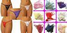 Wholesale Lot 20 50 100 pcs Women Thongs G-strings Panties Underwear New O/S S M