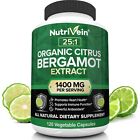 Nutrivein Organic Citrus Bergamot 25:1 Bergamia Extract 1400 mg