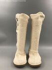 Women's Off-White UGG Classic 5819 Tall Cardy Sweater Knit Button 17