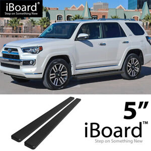 APS Running Board Side Step 5in Steel Black Fit Toyota 4Runner Limited 10-24 (For: Toyota 4Runner)