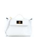 Hermes 24/24 Bag Evercolor with Swift 21 White