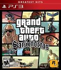 Grand Theft Auto San Andreas Playstation 3 PS3 Rockstar Brand New Free Shipping