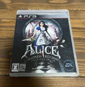 PS3 Alice Madness Returns Playstation 3 Used Japan Import