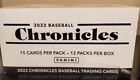 2022 Panini Chronicles Baseball Cello / Fat Pack box.  12 PACKS 🔥🔥⚾️