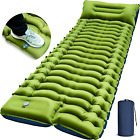 Camping Sleeping Pad, Ultralight Camping Mat with Pillow