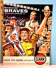 1959 Milwaukee Braves Baseball Program v Phillies: Unscored HIGH GRADE🔥