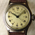 MEN'S WWII period VINTAGE MILITARY CERTINA wristwatch pre-1949 good condition