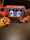 Disney Mickey Mouse & Minnie Mouse Ghost Halloween Salt And Pepper Shakers New