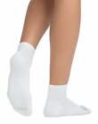 Hanes Ankle Socks 6-Pack Women's Cool Comfort Cushioned White Grey Shoe sz 8-12