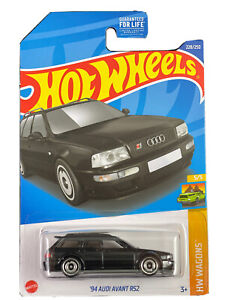Hot Wheels 2022 HW Wagons 5/5 Black '94 Audi Avant RS2