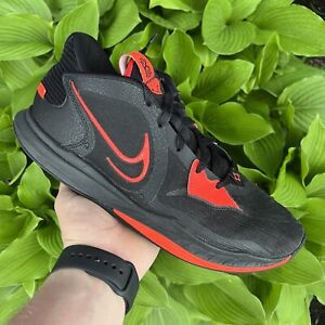 Size 10.5 - Nike Kyrie 5 Low Black Bright Crimson