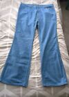 VINTAGE 1970s Orange Tab Levi's Bell Bottom Jeans 40x32 -Clean No Stains-