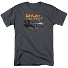 Back To The Future Movie Time Machine Delorean Licensed Adult T-Shirt