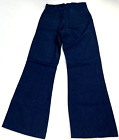 Vintage US Navy Type II Denim Utility Trousers Flare Bell Bottom Jeans Size 31 R