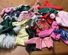 Huge LOT Barbie Doll Clothes OVER 200 Pieces Coats Gowns Lingerie Ken Items Old