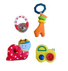Vintage Baby Toddler Toy Lot Developmental Sensory Toys Rattles Links 1990s Toys