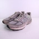New Balance 990v5 M990GL5 Runnining Shoes Men's Size 12 D Gray Suede, USA MADE