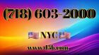 718 NYC Easy Phone Number (718) 603-2000 UNIQUE NEAT VANITY New York city