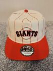 New Era San Francisco Giants Pinstripe The Golfer Snapback Creme Orange Hat Cap