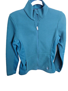 Spyder Core Sweater Jacket Women’s Medium Green Full Zip Long Sleeve