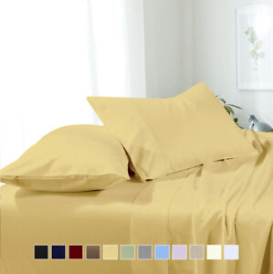Attached Waterbed Sheet Set Wrinkle Free Super Soft Water Bed Sheets 10 Colors