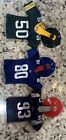 Lot of 3 Burger King NFL Mini Jersey  Toys Excellent Condition