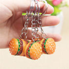 Cute Hamburger Key Chain Ring Charm Pendant Bag Purse Food Keyring Women~Jewe.go