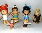 Vintage 1986 Flintstone Kids Toy Lot Coleco Figures And Other Older Figurines