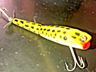 Vintage Fred Arbogast Hula Hoople RARE LURE FROG SPOT BULL DARTER JOINTED MUSKIE
