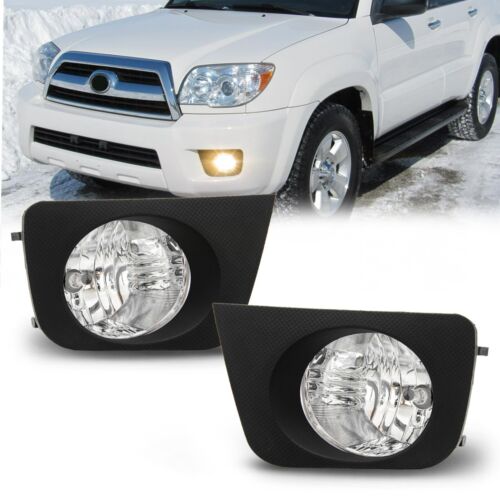 Bumper Fog Lights Driving Lamps For 2006-2009 Toyota 4Runner with Switch&Wiring (For: 2006 Toyota 4Runner)