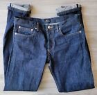 APC Petit Standard Selvedge Jeans Men's 32 (Actual 33x34) Dark Wash Raw Denim