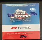 2021 Topps Formula 1 F1 Chrome Sapphire Edition Hobby Box New Sealed