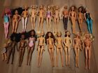 BARBIE Dolls LOT Of 21 Mixed Bodies Styles Assortment Old & New