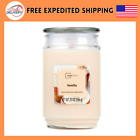 Mainstays Vanilla Scented Single-Wick Large Jar Candle, 20 Oz.