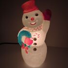 Dapol Industries Christmas Blow Mold Pixie Snowman Wreath Candy Cane Light